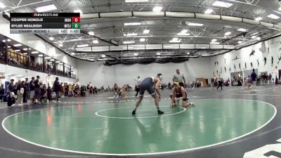 149 Freshman/Soph Champ. Round 1 - Cooper Honold, Adrian vs Rylee Nealeigh, Mount St Joseph