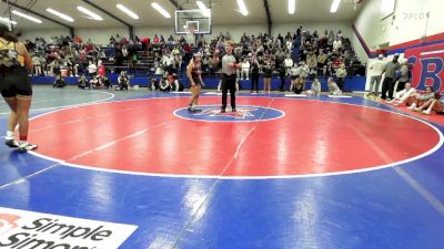 126 lbs Quarterfinal - Brooklyne Reider, Sand Springs JH (SS) vs Ximena Rodriguez, Sallisaw HS