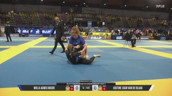 WILLA AGNES MCKIE vs JUSTINE JOAN VAN DE BLAAK 2026 IBJJF European NoGi