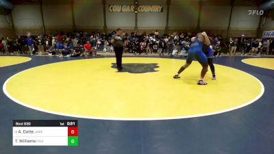 288 lbs Consi Of 16 #2 - Abraham Datte, James Monroe vs Tatum Williams, Fruita Monument (CO)