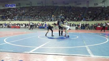 80 lbs Round Of 64 - Braxton Plunk, Coweta vs Mylz Oft, Sallisaw Takedown Club