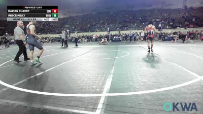 132 lbs Consi Of 8 #2 - Darian Chavez, Standfast vs Reece Kelly, Norman Grappling Club