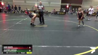 Quarterfinal - Jack Wiatr, Region Wrestling Academy vs Hunter Lawson, Graham Future Falcons