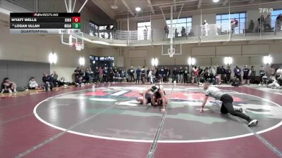 215 lbs Quarterfinal - Wyatt Wells, Cheney vs Logan Ullah, Mead