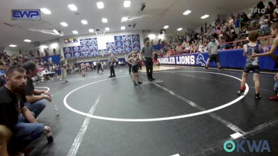 49 lbs Rr Rnd 1 - Greyson Sumrall, Harrah Little League Wrestling vs Tyler Lindsey, Clinton Youth Wrestling