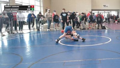 73 lbs Rr Rnd 7 - Emmett Cedrone, DoughBoy WC - ESC vs Chase Mckinney, Washington Twp - ESC