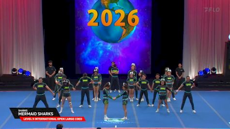 Sharks - Mermaid Sharks [2026 L5 International Open Large Coed Finals] 2026 The Cheerleading Worlds