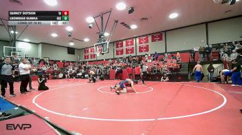 165 lbs Consi Of 16 #2 - Quincy Dotson, Tulsa Hale vs Leonidas Sumka, Henryetta HS