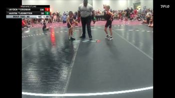 65 lbs Semifinal - Jayden **Crisman, Salem Elite Mat Club vs Austin **Ledbetter, SLATE WRESTLING ACADEMY