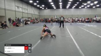 110 lbs Rr Rnd 2 - Mason Jakob, Roundtree Wrestling Academy 14U vs Eli Loya, Untouchables 14U