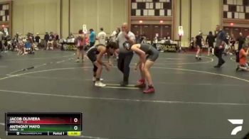 120 lbs Round 2 (6 Team) - Anthony Mayo, SVRWC vs Jacob Oliviera, Iron Faith