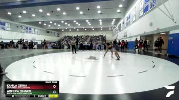 110 lbs Champ. Round 1 - America Franco, Santa Ana Wrestling Club vs Kamila Cerna, Southwest Stallions WC