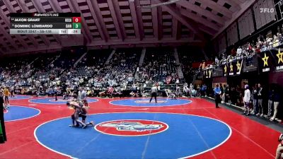 3A-138 lbs Cons. Round 2 - Jaxon Grant, Heritage-Catoosa vs Dominic Lombardo, Cairo