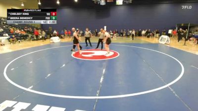 235 lbs Champ. Round 1 - Meera Benedict, Potomac Senior vs Chelsey King, Virginia High