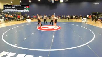 235 lbs Champ. Round 1 - Meera Benedict, Potomac Senior vs Chelsey King, Virginia High