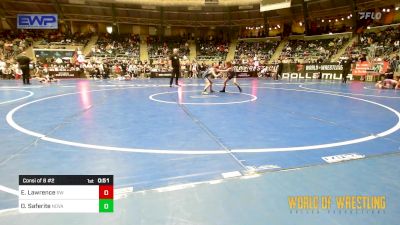 61 lbs Consi Of 8 #2 - Emily Lawrence, RedWave Wrestling vs Oceana Saferite, Nova Wrestling Club