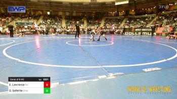 61 lbs Consi Of 8 #2 - Emily Lawrence, RedWave Wrestling vs Oceana Saferite, Nova Wrestling Club