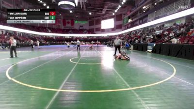 126 lbs Cons. Round 3 - Jay Jeppsen, Centennial vs Dyllon Dahl, Boise