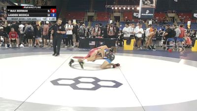 120 lbs Cons. Rd Of 32 - Max Berman, Florida vs Landen Modica, Louisiana