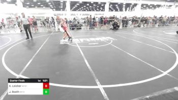 106 lbs Quarterfinal - Karl Leisher, Westside WC vs Jorgen Booth, NM Royalty