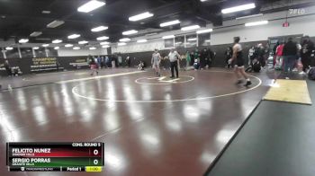 150 lbs Cons. Round 5 - Sergio Porras, Granite Hills vs Felicito Nunez, Shadow Hills