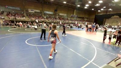 130 lbs Rr Rnd 2 - Alyssa Campos, SLV Elite WC vs Lillianna Lopez, Duran WC