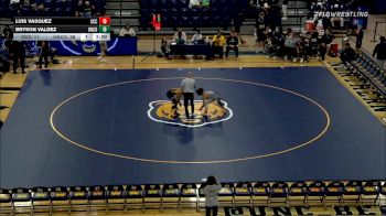 125 lbs Bryson Valdez, Northern Colorado vs Luis Vasquez, Colby Community College