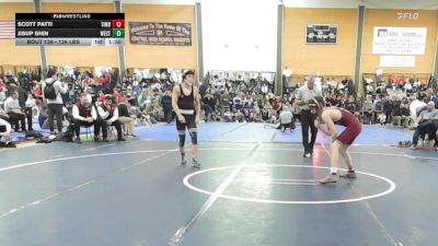 126 lbs Round Of 16 - Scott Patti, Timberlane vs Jisup Shin, Weston