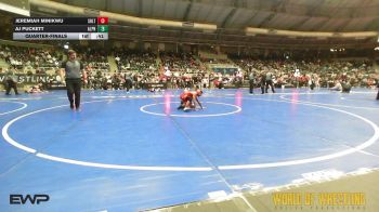 64 lbs Quarterfinal - Jeremiah Minikwu, Sebolt Wrestling Academy vs AJ Puckett, Alpha Elite