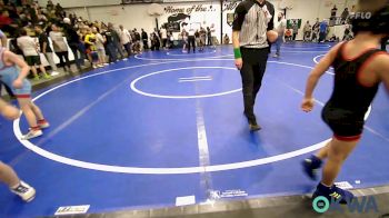55 lbs 2nd Place - William Crutchfield, Collinsville Cardinal Youth Wrestling vs Hudson Hood, Collinsville Cardinal Youth Wrestling