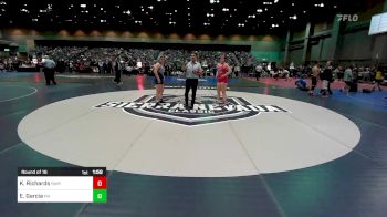 165 lbs Round Of 16 - Kyra Richards, Nampa vs Eva Garcia, Newport Harbor