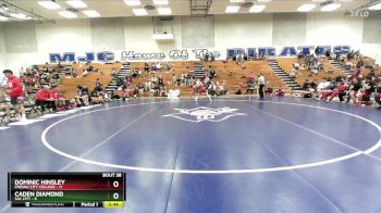 157 lbs Placement Matches (16 Team) - Dominic Hinsley, Fresno City College vs Caden Diamond, Sac City