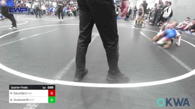 58 lbs Quarterfinal - Ryatt Saunders, Shelton Wrestling Academy vs Aiden Dunsworth, Smith Wrestling Academy