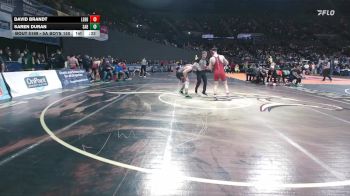 5A Boys 150 lbs Cons. Round 1 - David Brandt, Lebanon Boys vs Saren Duran, South Albany Boys