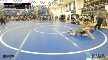52 lbs Final - Noah Backus, Newkirk Takedown Club vs Lane Pankaskie, Claremore Wrestling Club