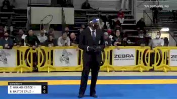 CHUKWUNOSO NNAMDI EBEDE vs BRUNO BASTOS CRUZ 2020 American National IBJJF Jiu-Jitsu Championship