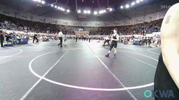 130 lbs Round Of 16 - Briar James, Sallisaw Takedown Club vs Kasen Lessert, Woodland Wrestling Club