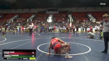 125 lbs Semifinal - Colin Kuhn, St. Louis vs Robert Dawson, Unattached