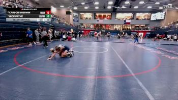 106 lbs Quarterfinal - Nick Payne, Conroe Woodlands College Park vs Carson Sherwin, Moore
