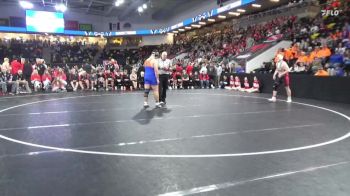 285 lbs Quarterfinal - Michael Stroud, Nashua-Plainfield vs Nick Tempus, Jesup