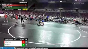 W-124 lbs 2nd Wrestleback (16 Team) - Alayna Slifer, Kansas vs Justa Curtiss, Montana