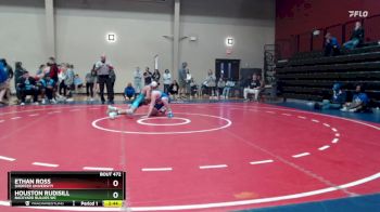 149 lbs Cons. Round 3 - Houston Rudisill, Backyard Bullies WC vs Ethan Ross, Shorter University