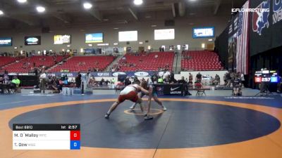 79 kg Cons 4 - Michael O`Malley, PRTC vs Tyler Dow, University Of Wisconsin