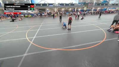 113 lbs Cons. Round 4 - Rj Phelan, Lake Gibson Braves vs Liam McGettigan, Unattached