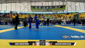 Ana Beatriz Santos Da Silva vs Isabely Sanches Ribeiro 2026 Brasileiro Jiu-Jitsu IBJJF