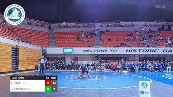 138 lbs Semifinal - Luis Bazan, Lake Highland Prep vs Jakob Romero, Pomona