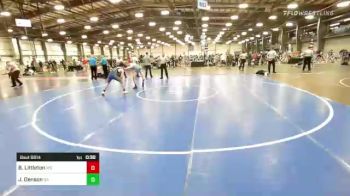 138 lbs Consi Of 16 #1 - Brady Littleton, MO vs Joshua Denson, GA