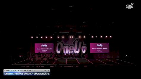 Cheer Athletics Omaha - CourageCAts [2026 L1 Youth - Flex - Small Day 1] 2026 One Up Grand Nationals