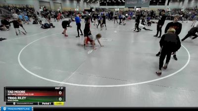 87 lbs Champ. Round 1 - Trigg Riley, Wisconsin vs Tad Moore, Big Game Wrestling Club