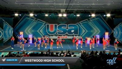 Westwood High School [2020 Large Situational Sideline/Crowdleading -- High School -- Cheer (21+) Day 2] 2020 USA Spirit Nationals